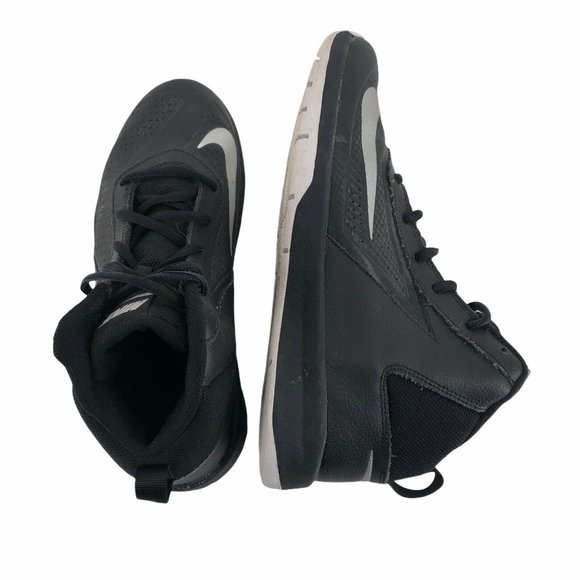 Nike Boys 6.5 Youth Team Hustled D7 Black Sneakers - Picture 5 of 8